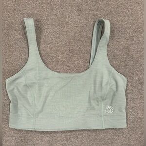 Allbirds Womens Large Sports Bra Green Hush Carbon Footprint 12.6 Athletic